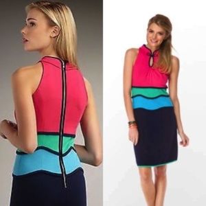 Lilly Pulitzer Marci Multi Quad Colorblock Navy